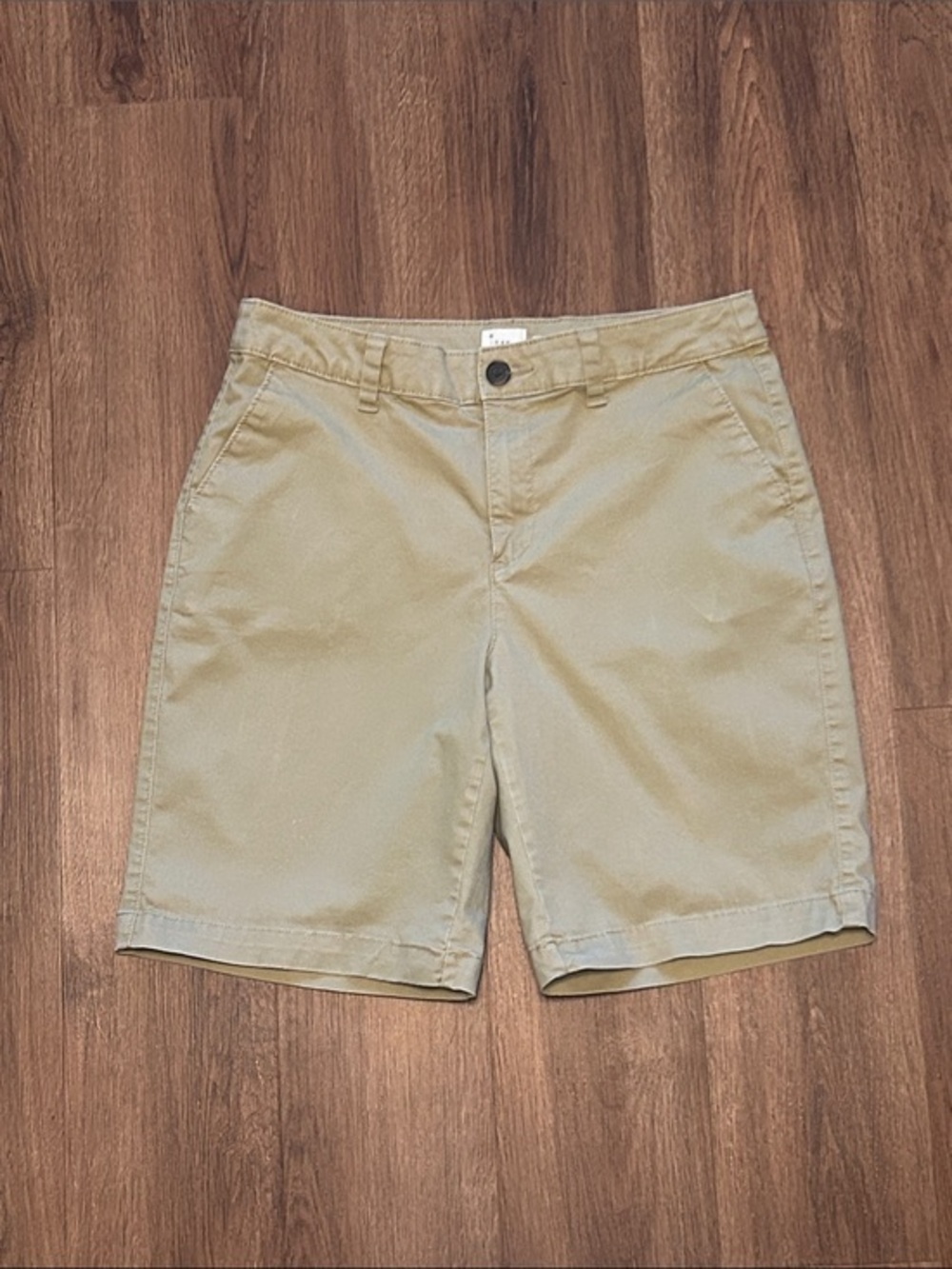 Classic Khaki Tan Casual Shorts A New Day Stretch Size 6
